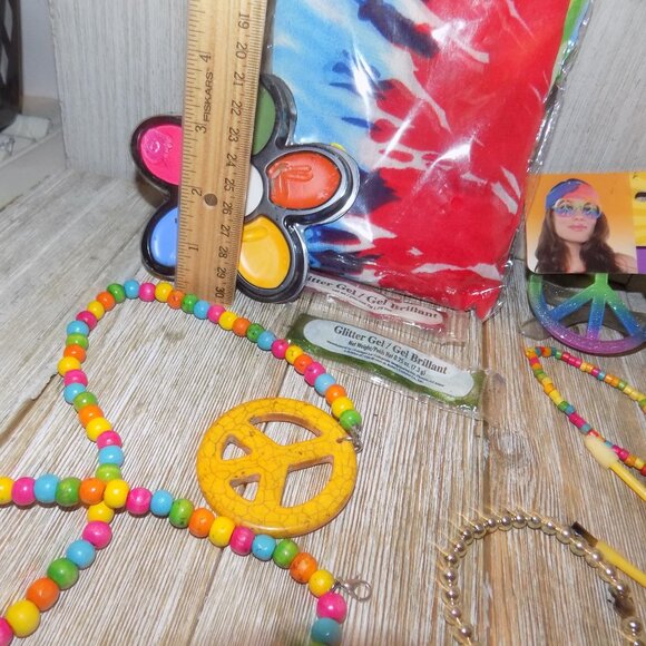 DRESS UP COSTUME FACE PAINT PEACE GROUP - Picture 7 of 12